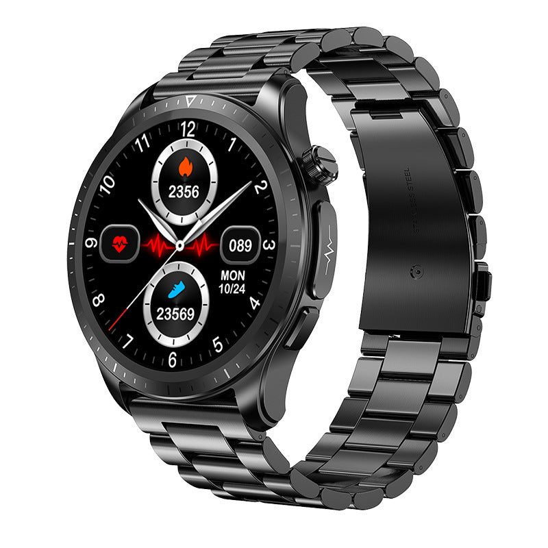 E420 Smart Watch Real Heart Rate Temperature Blood Oxygen ECG Information