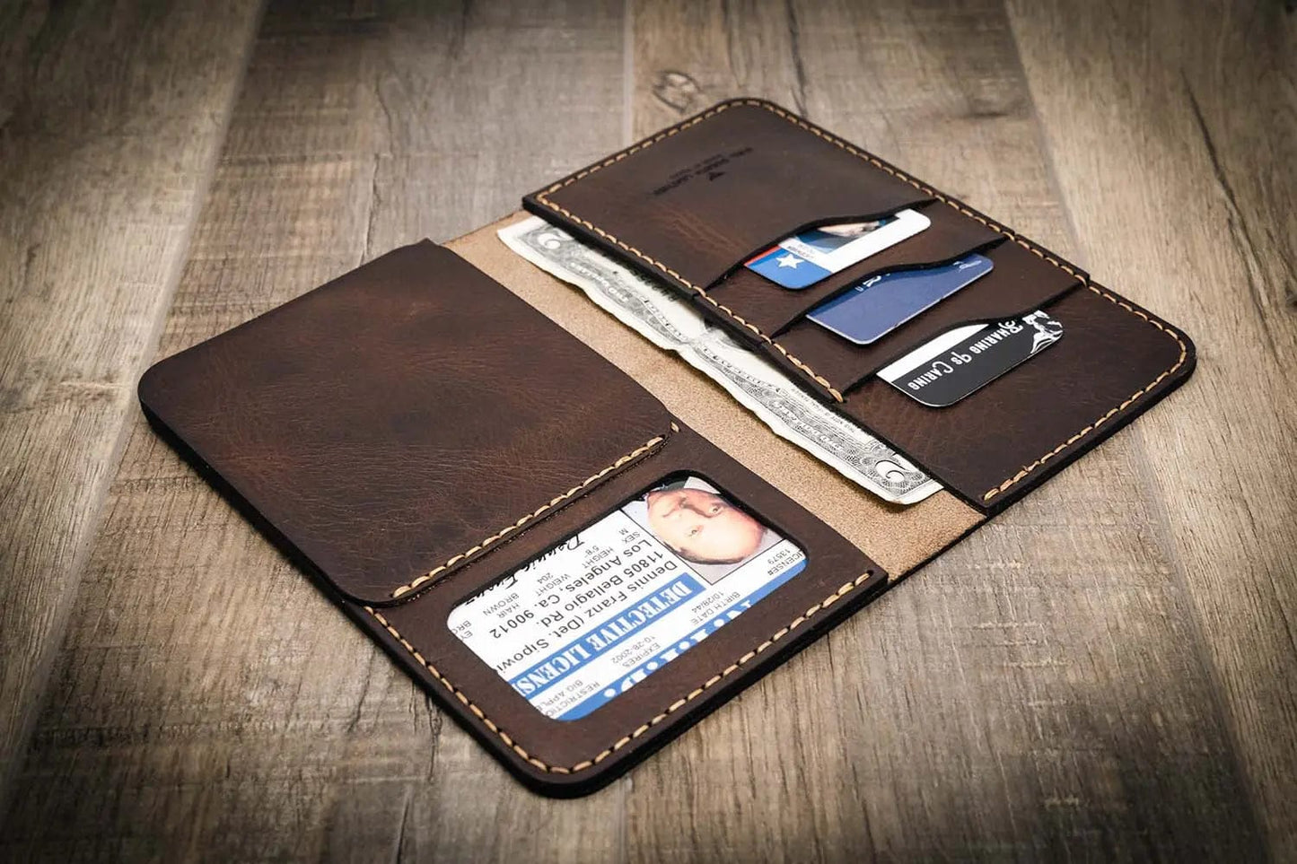 Badge Long Wallet
