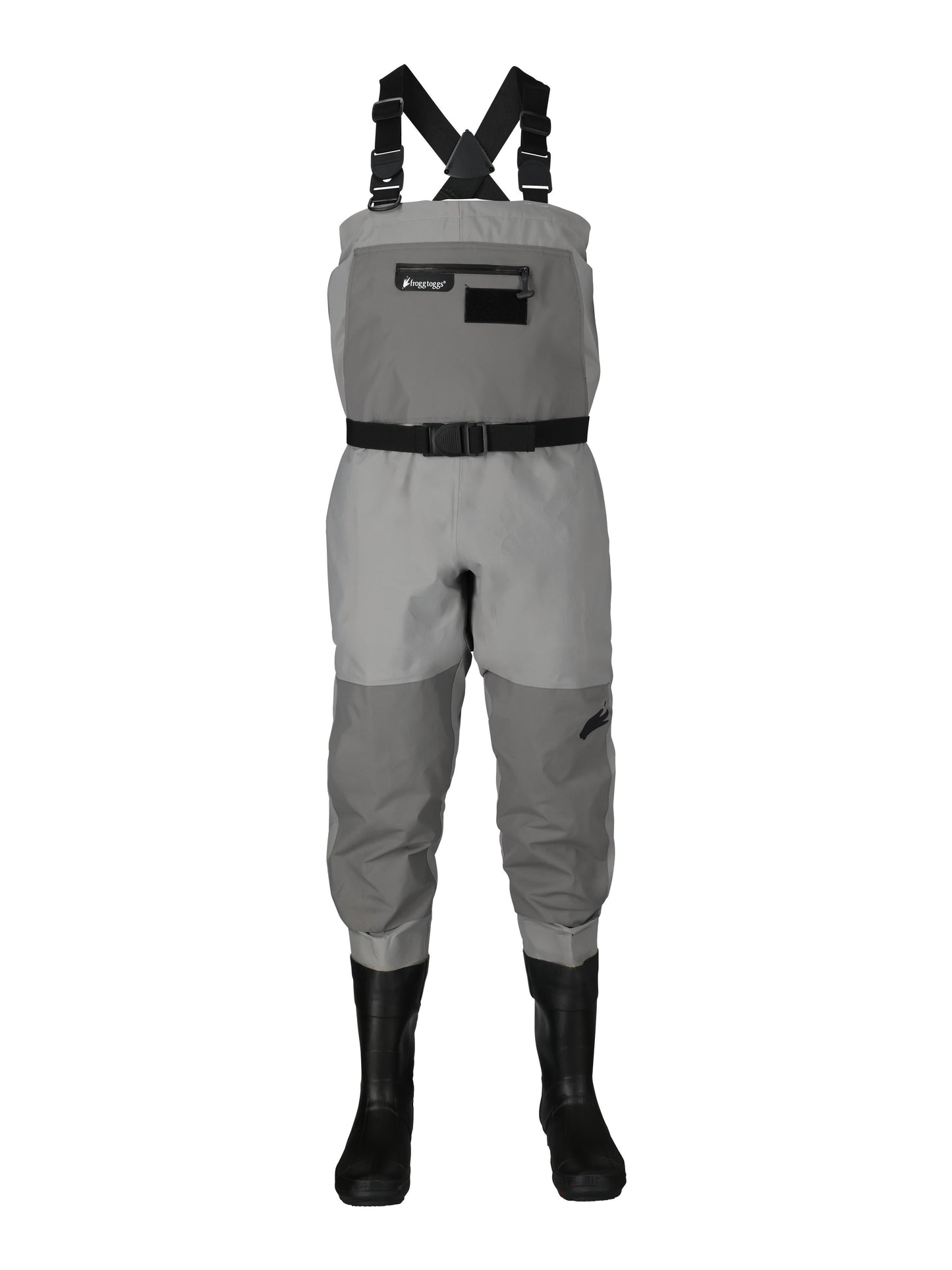Men's Hellbender PRO Bootfoot Lug Sole Chest Wader | Gray