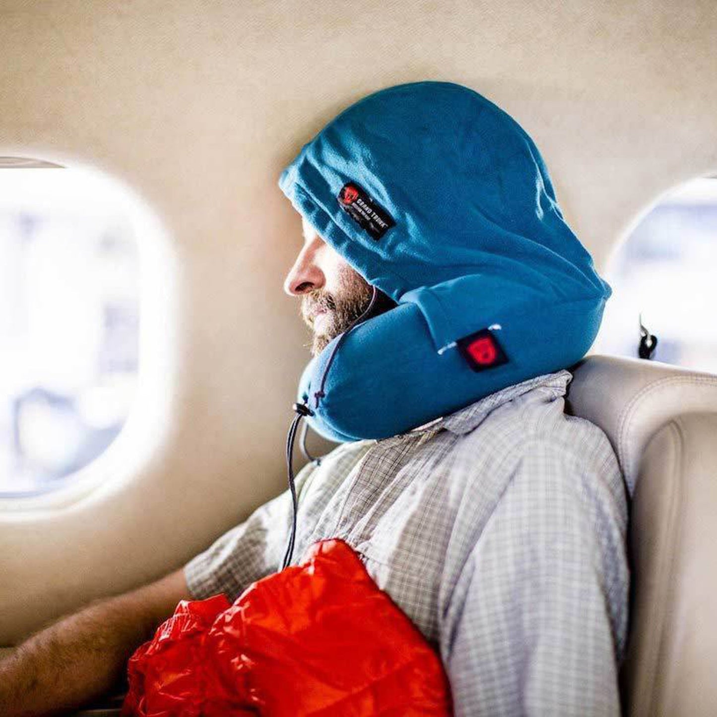 Grand Trunk Hooded Travel Neck Pillow