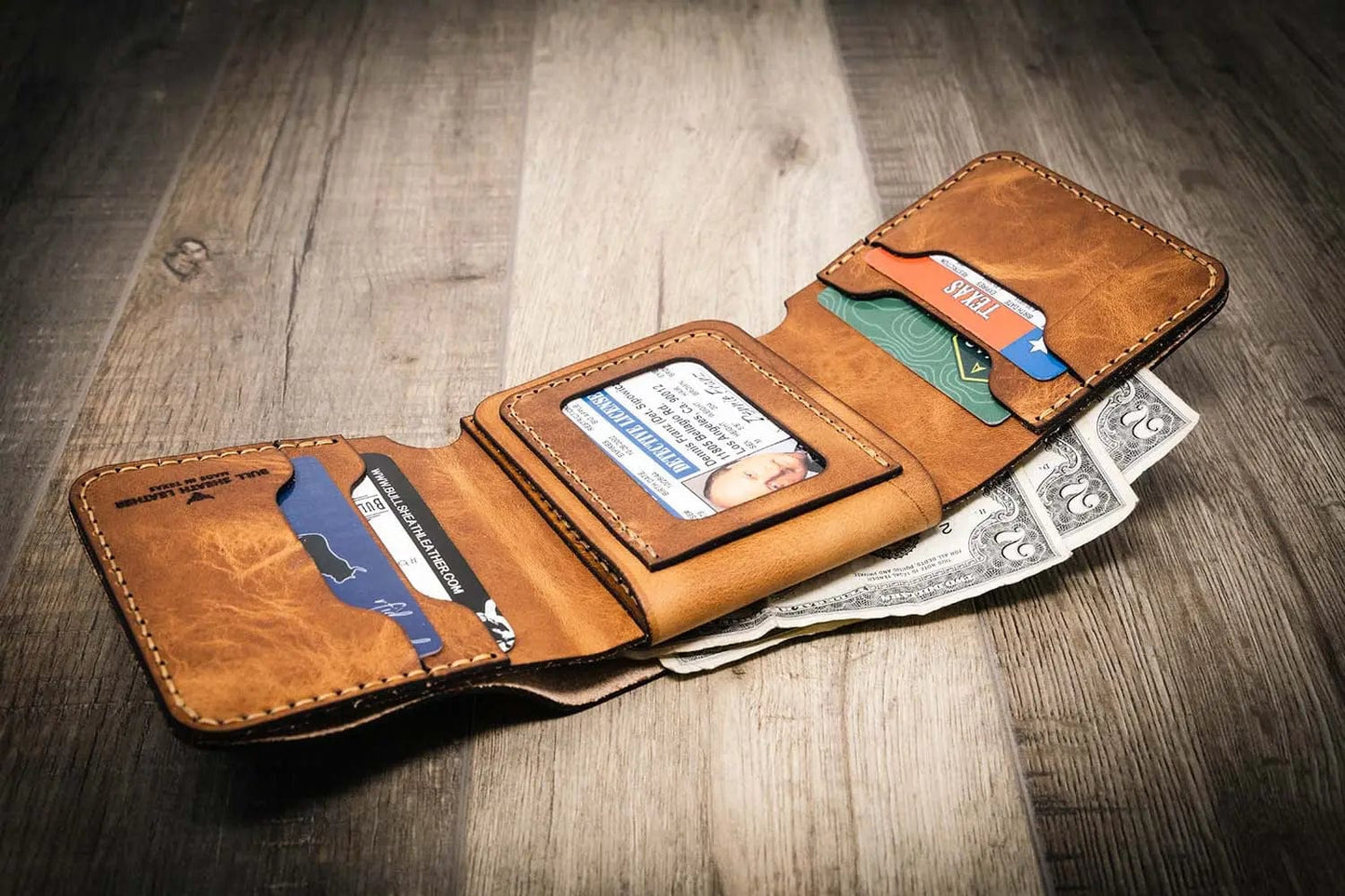 Badge Trifold Wallet