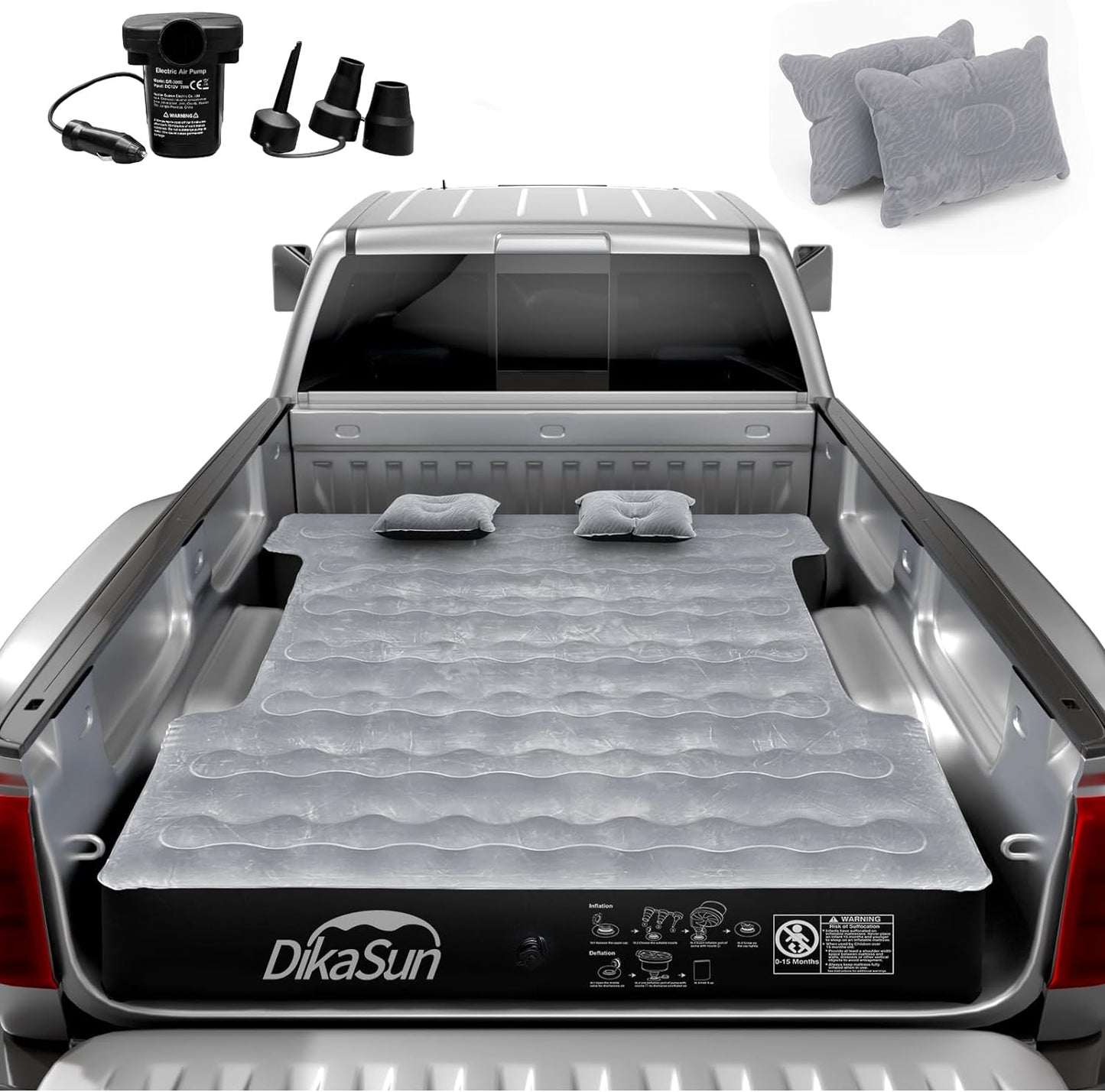 DikaSun Toyota 5.5-5.8ft | 6-6.5'  Truck Bed Air Mattress