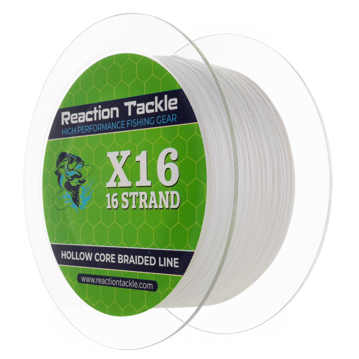 Reaction Tackle Hollow Core - 16 Strand Braided Fishing Line