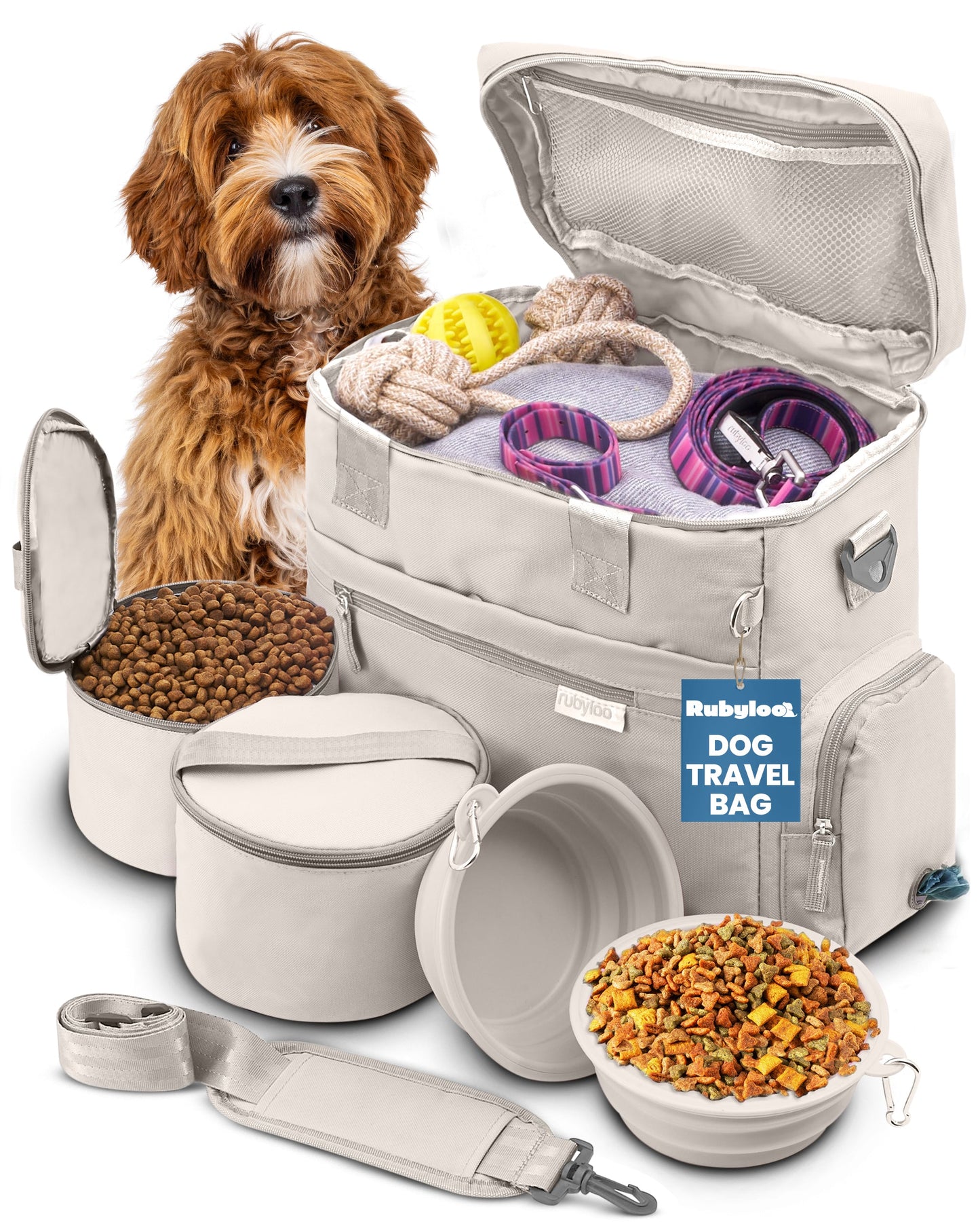 The Original Doggy Bag™ Dog Travel Bag for Supplies