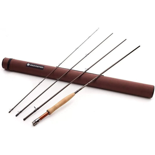 Redington Classic Trout Freshwater Fly Fishing Rod - Moderate Action 4-Piece Fly Rod - Case Included - 6WT 90" (690-4)