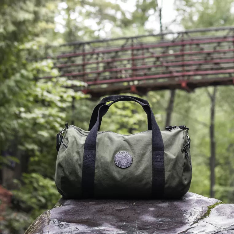 Zippered Round Duffel