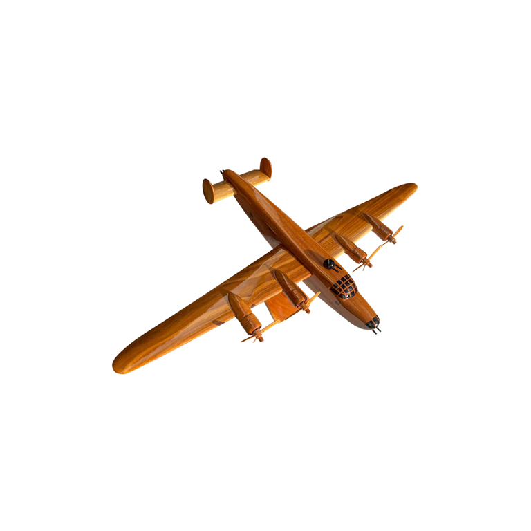 B-24 ( B24 ) Liberator Mahogany Wood Desktop Airplane Model