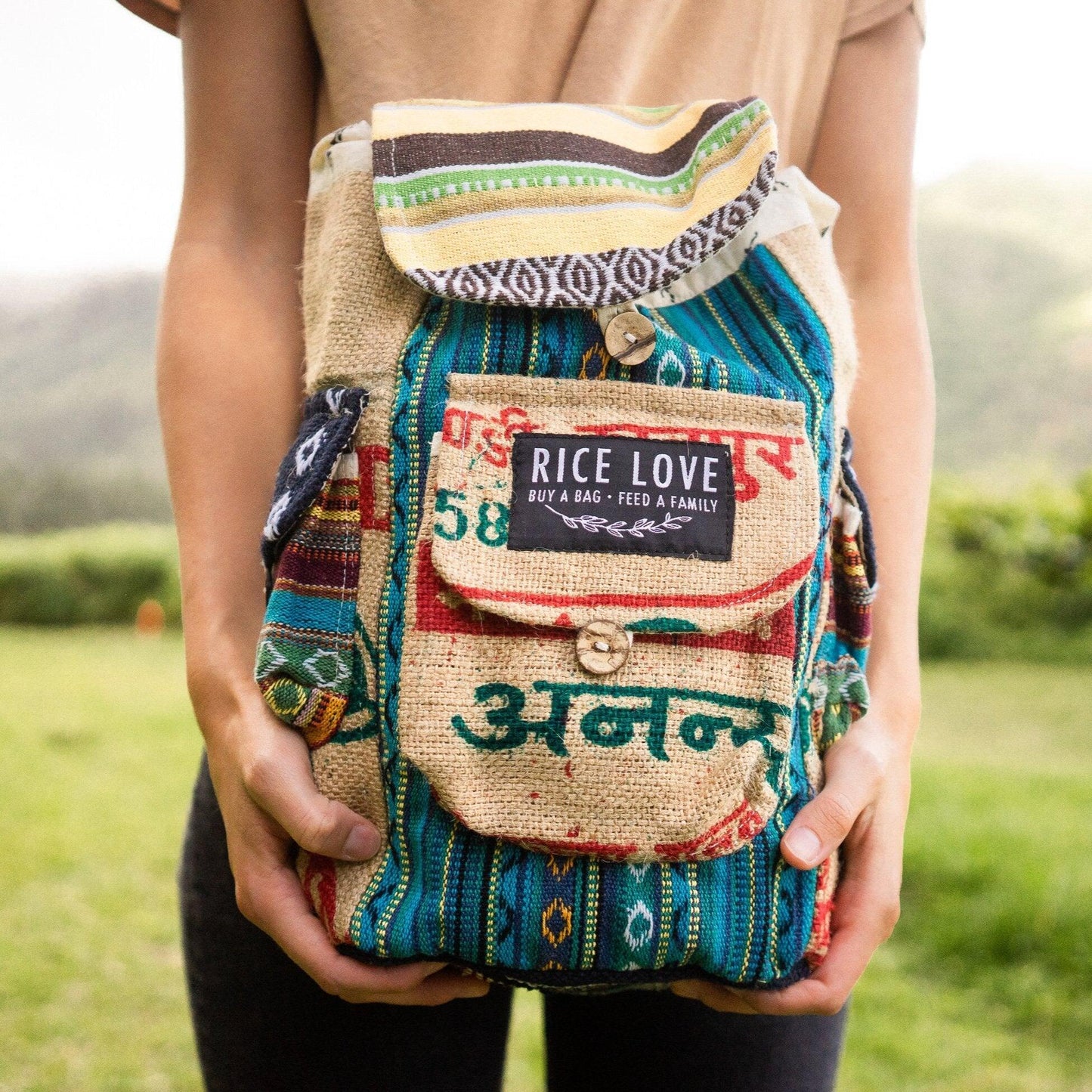 Mini Recycled Travel Backpack Goa