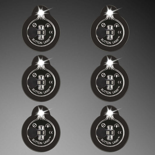 BUTTON LAMP Adhesive LEDs Light Package - Lightweight, Ultra Small, Ultra Bright LED Utility Lights