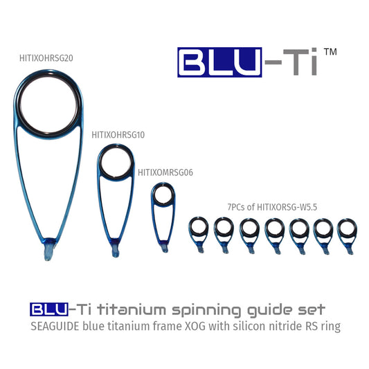 Seaguide Blu-Ti™ Titanium Spinning Guide Set