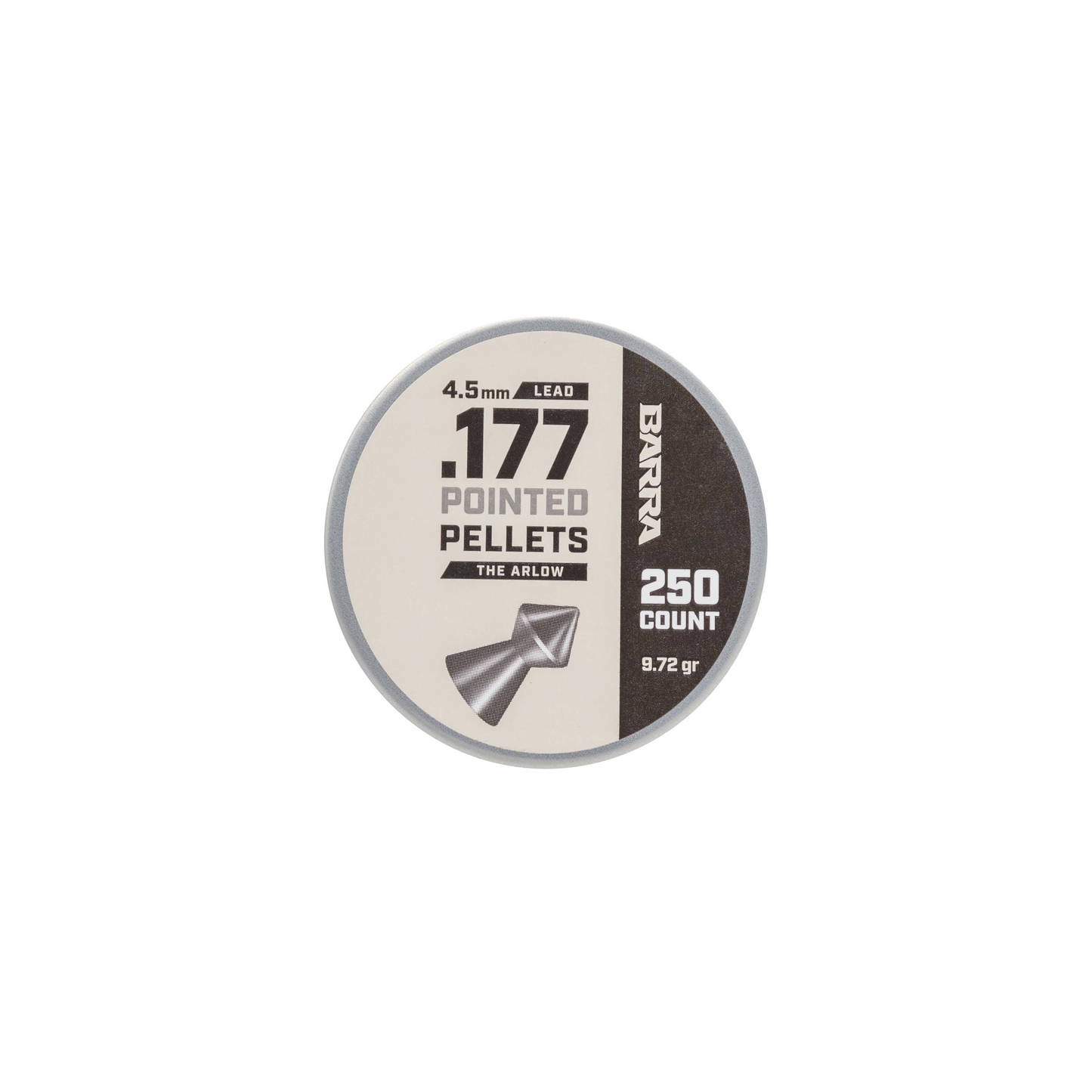 Arlow Pointed Tip .177 Caliber Pellets - 250 Count