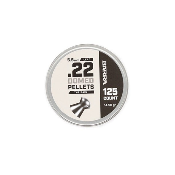 Bain Domed .22 Caliber Pellets - 125 Count
