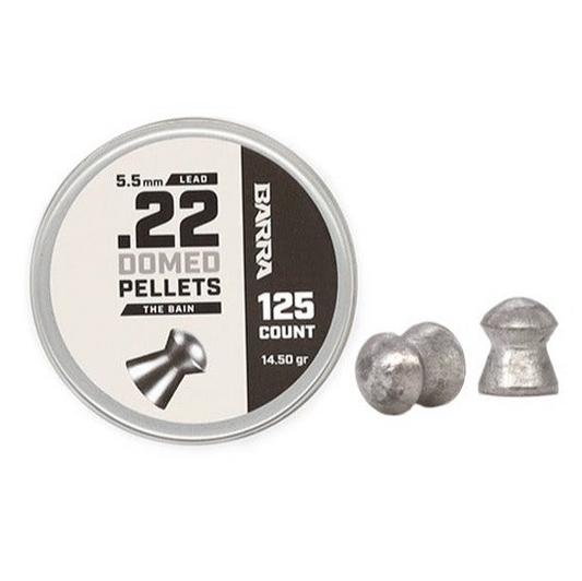 Bain Domed .22 Caliber Pellets - 125 Count