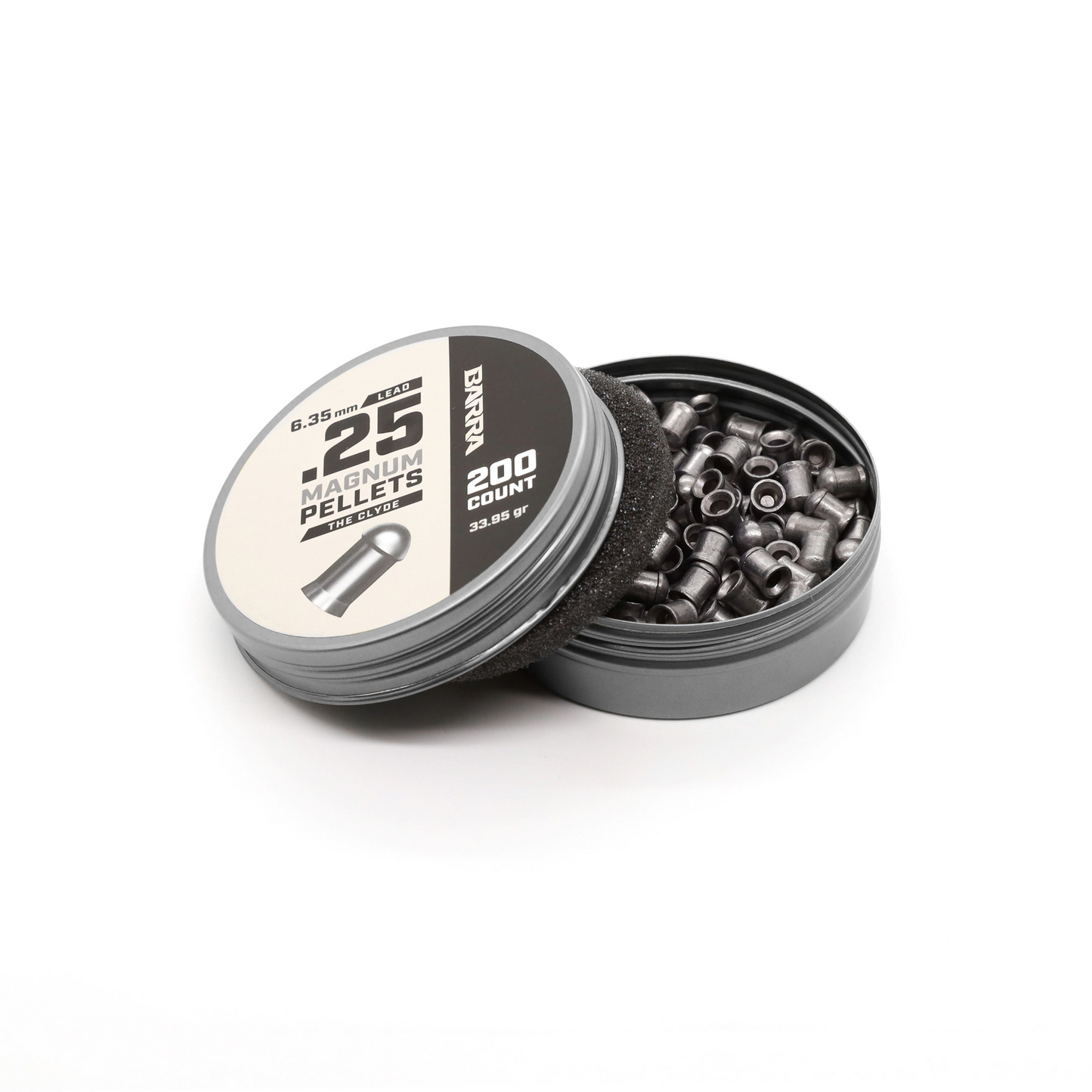 Clyde Heavy .25 Caliber Pellets - 200 Count