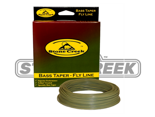 Bass Taper Fly Line - Moss