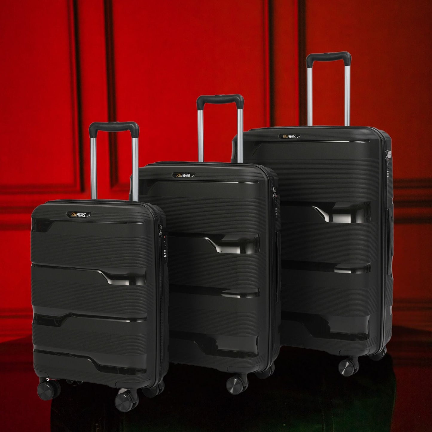 28-inch Black Hardcase Roller Luggage