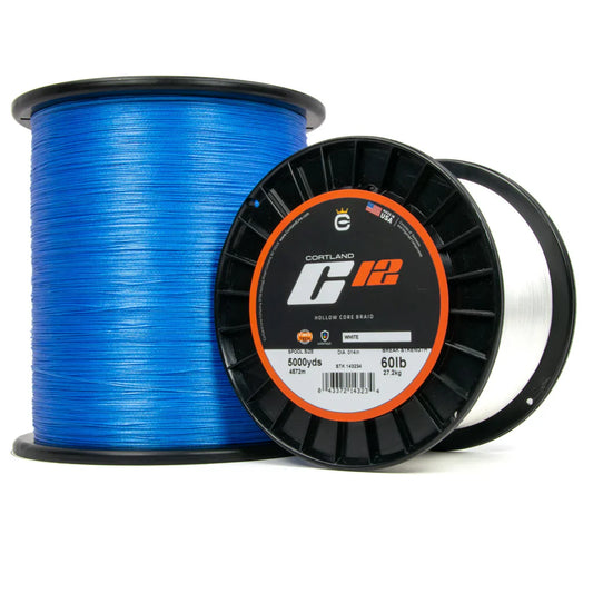 Cortland C12 Super Braid Blue- 600 yard spool