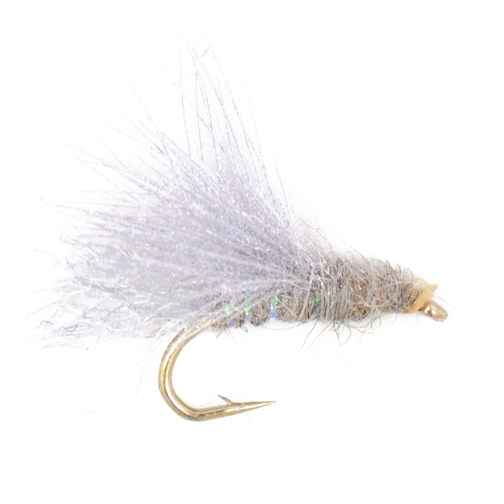 3 Pack CDC Baetis Emerger BWO Wet Fly Fishing Flies - Hook Size 18