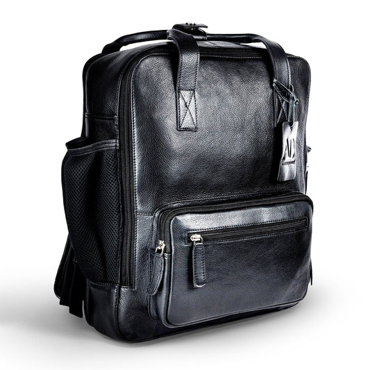 Genuine Leather Laptop Backpack