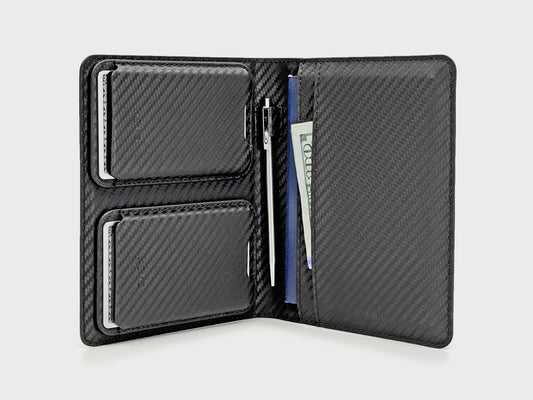 Passport Journal - Travel Pen, Bifold, 2x MagHolders