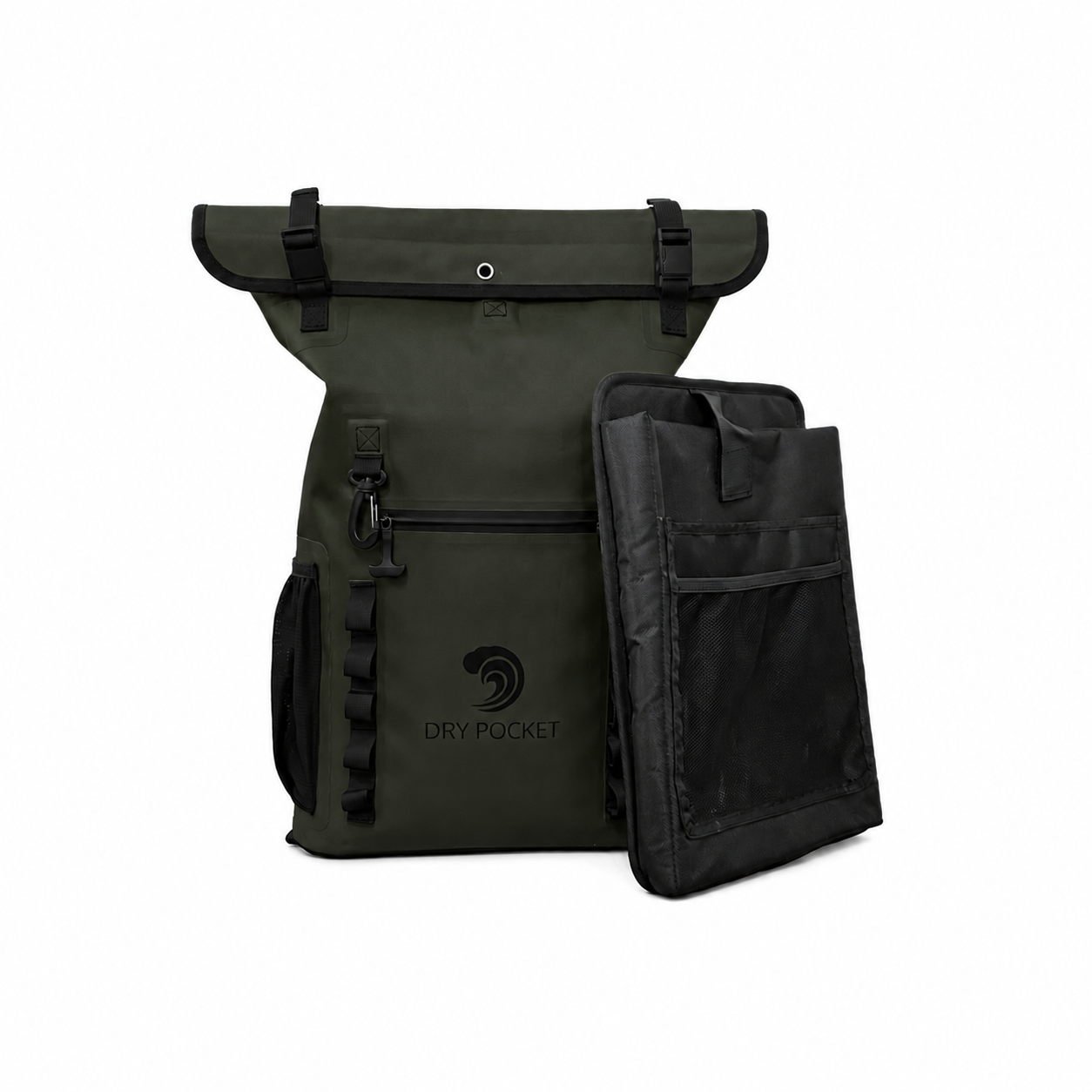 Waterproof Floating Backpack Dry Bag - Olive Night