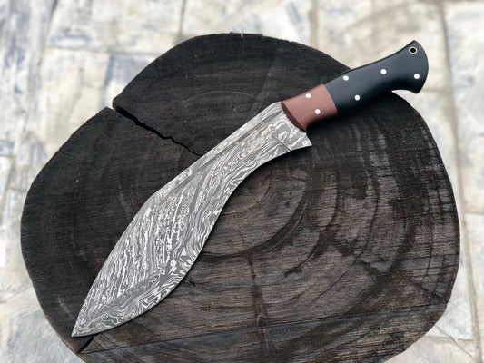 Collectible Nepalese Kukri Damascus Blade 15"