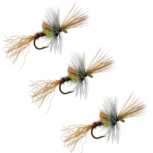 3 Pack Pale Morning Dun PMD Cripple Mayfly  Hook Size 16