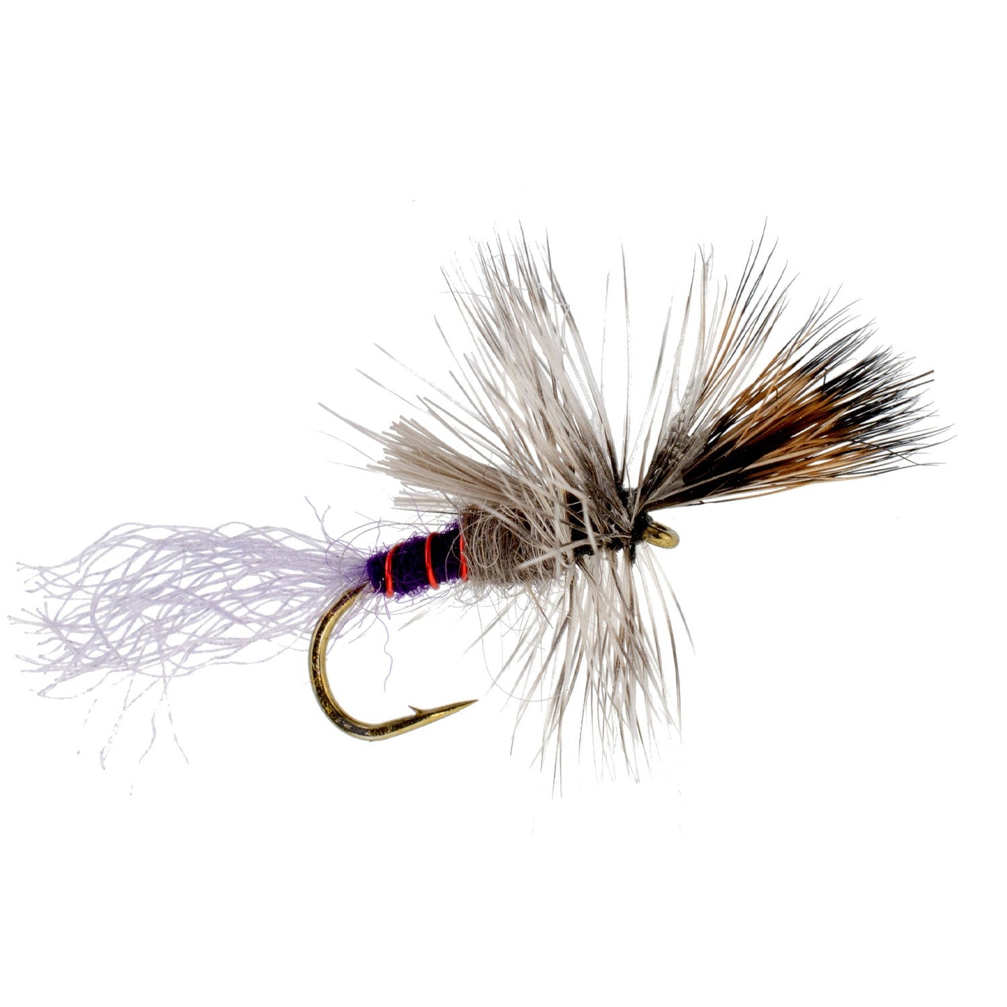 3 Pack Purple Haze Cripple Mayfly Hook Size 18