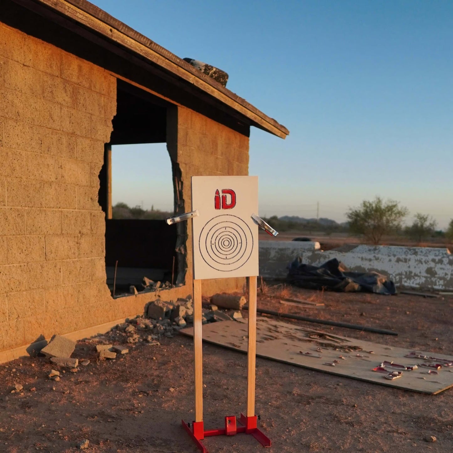 10" Bullseye Self-Healing Target