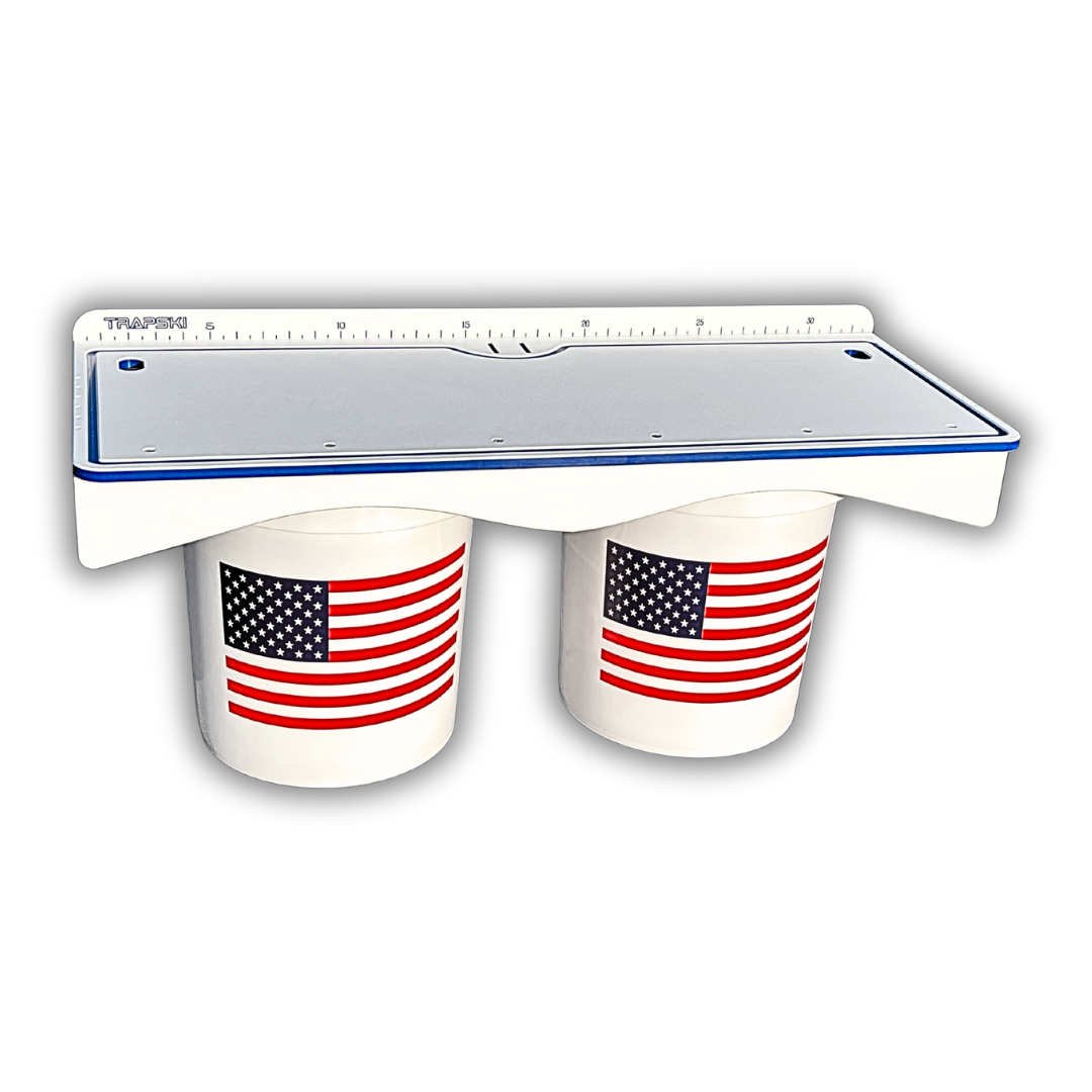 Made in the USA | Premium Double Bucket 33" Raised Fillet Table Cutting Board