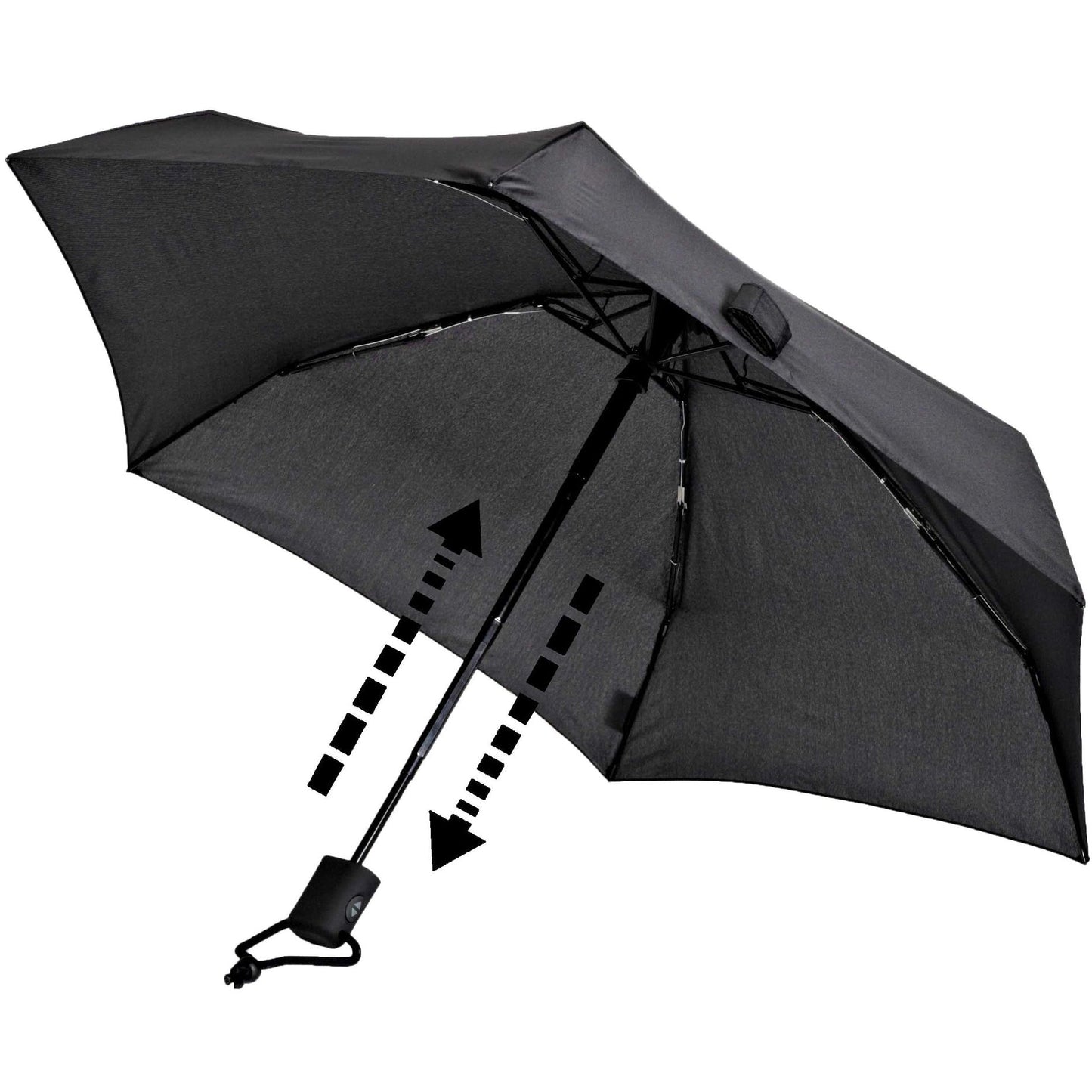 Dainty Automatic Trekking Umbrella – Ultra-Compact, Automatic Open/Close, Windproof Metal & Fiberglass Frame, Tear-Resistant Travel Canopy