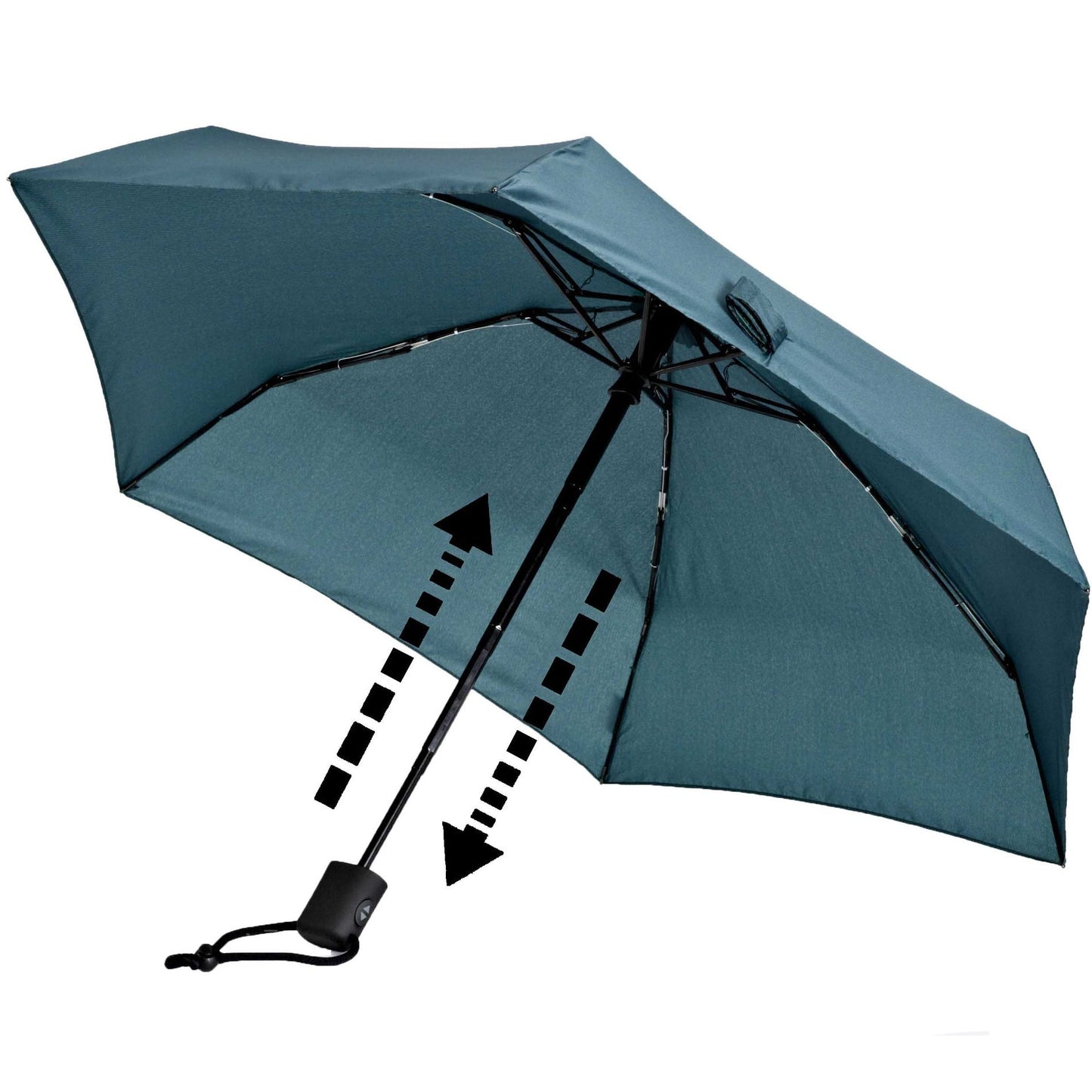 Dainty Automatic Trekking Umbrella – Ultra-Compact, Automatic Open/Close, Windproof Metal & Fiberglass Frame, Tear-Resistant Travel Canopy
