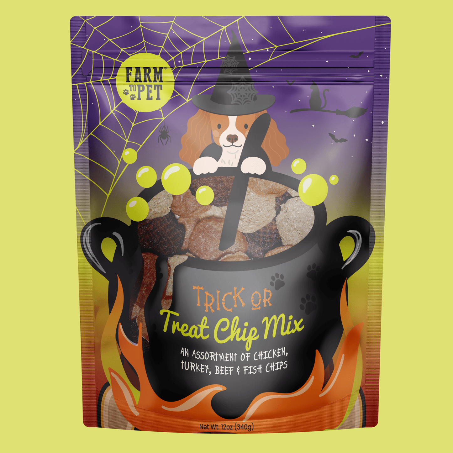 Trick or Treat Chip Mix Halloween Dog Treats