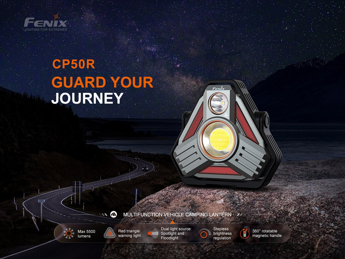 Fenix CP50R Road Hazard Camping Lantern