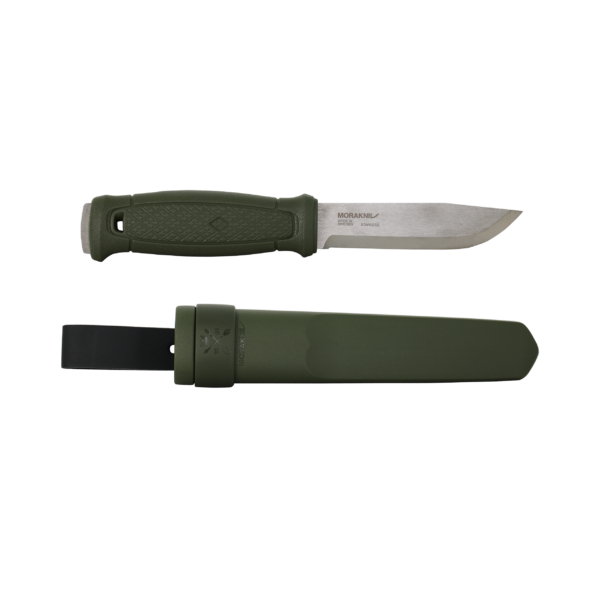 Mora Garberg Stainless Military Green with Simple Poly Sheath #14472 ...