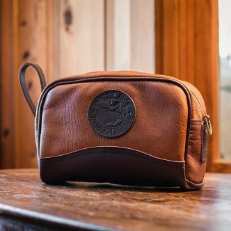 Bison Leather Sportsman's Kit Bag