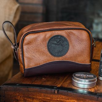 Bison Leather Sportsman's Kit Bag