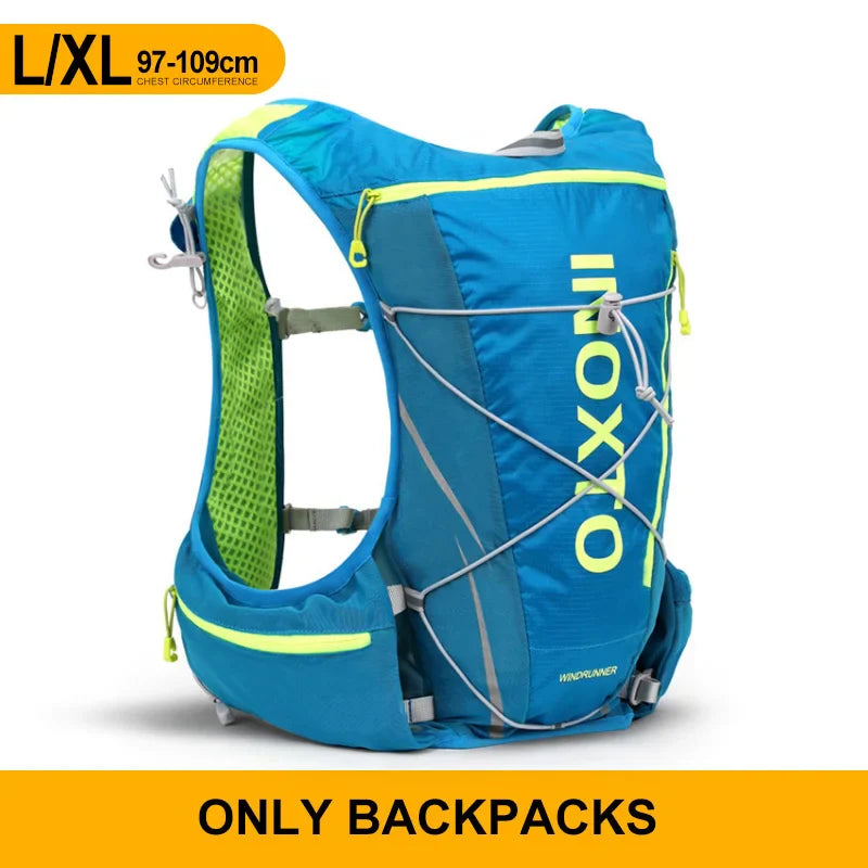 8L Hydration Vest Backpack with 1.5L Water Bag & 500ml Bottle