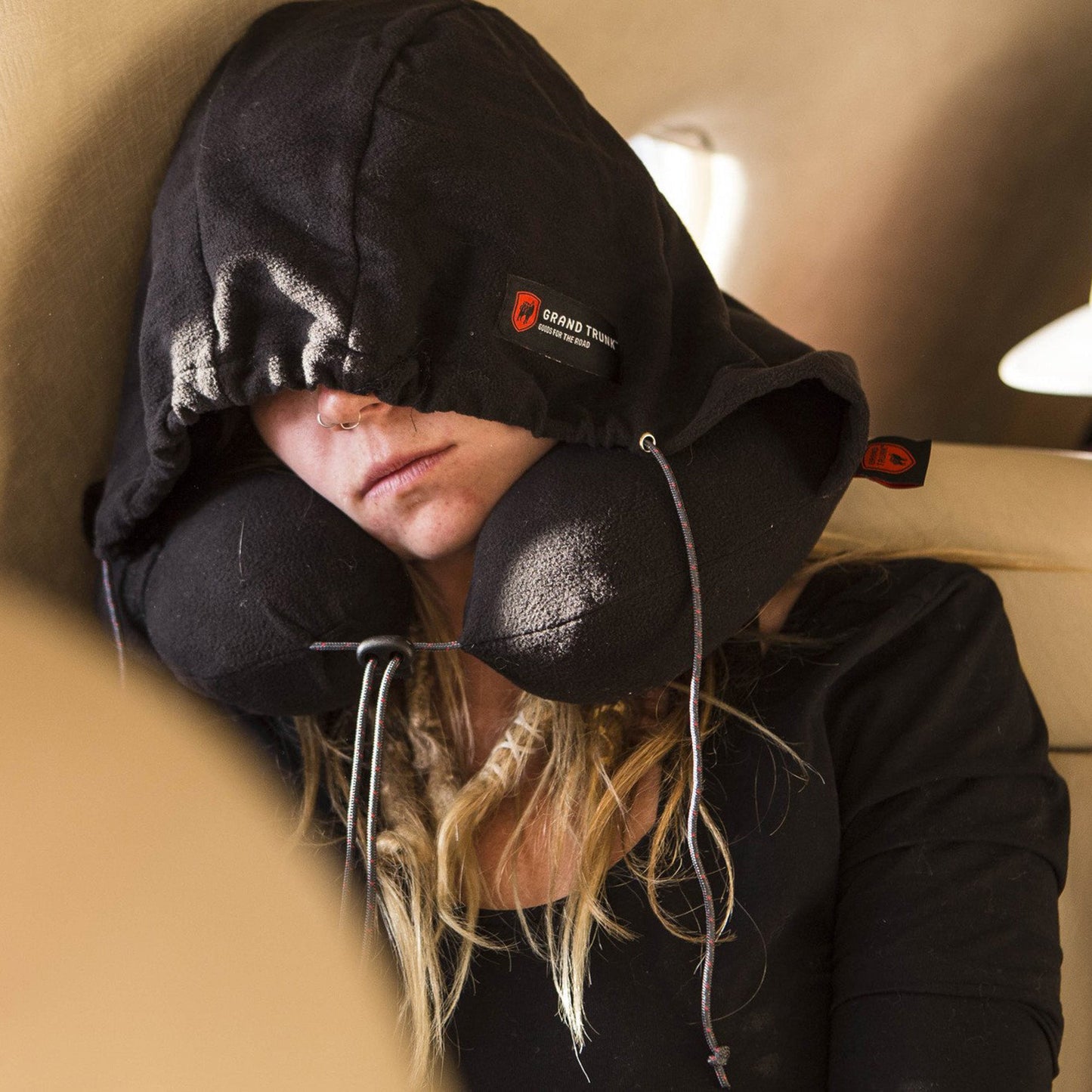 Grand Trunk Hooded Travel Neck Pillow