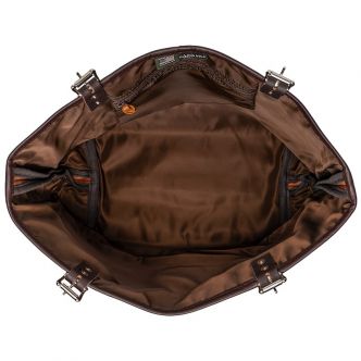 Heritage Leather Market Tote