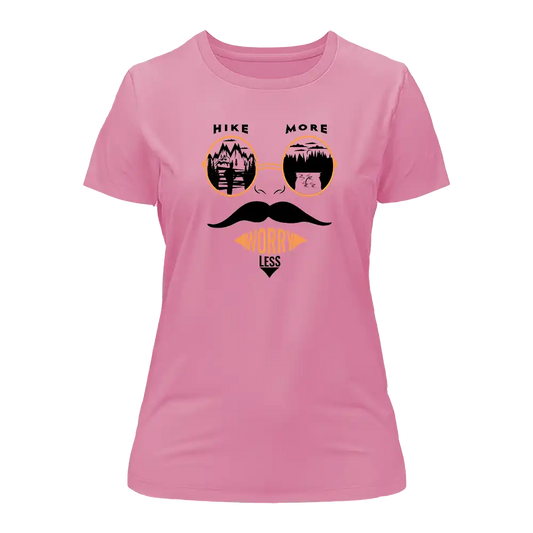 Hike More Worry Less T-Shirt for Women