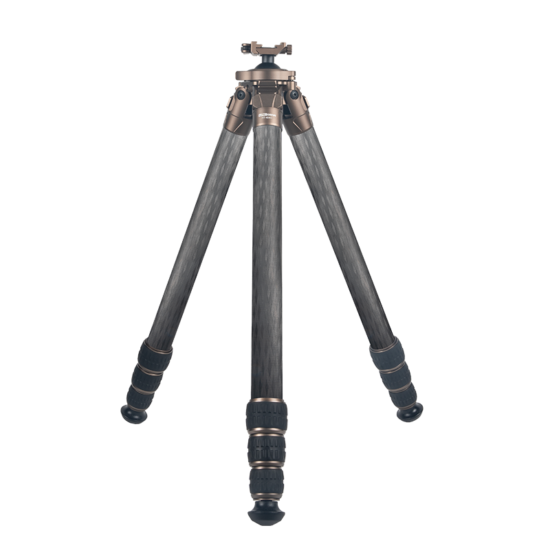 LINKOGEAR HT-404C Carbon Fiber Hunting Tripod Rest – Picatinny QR – Brown