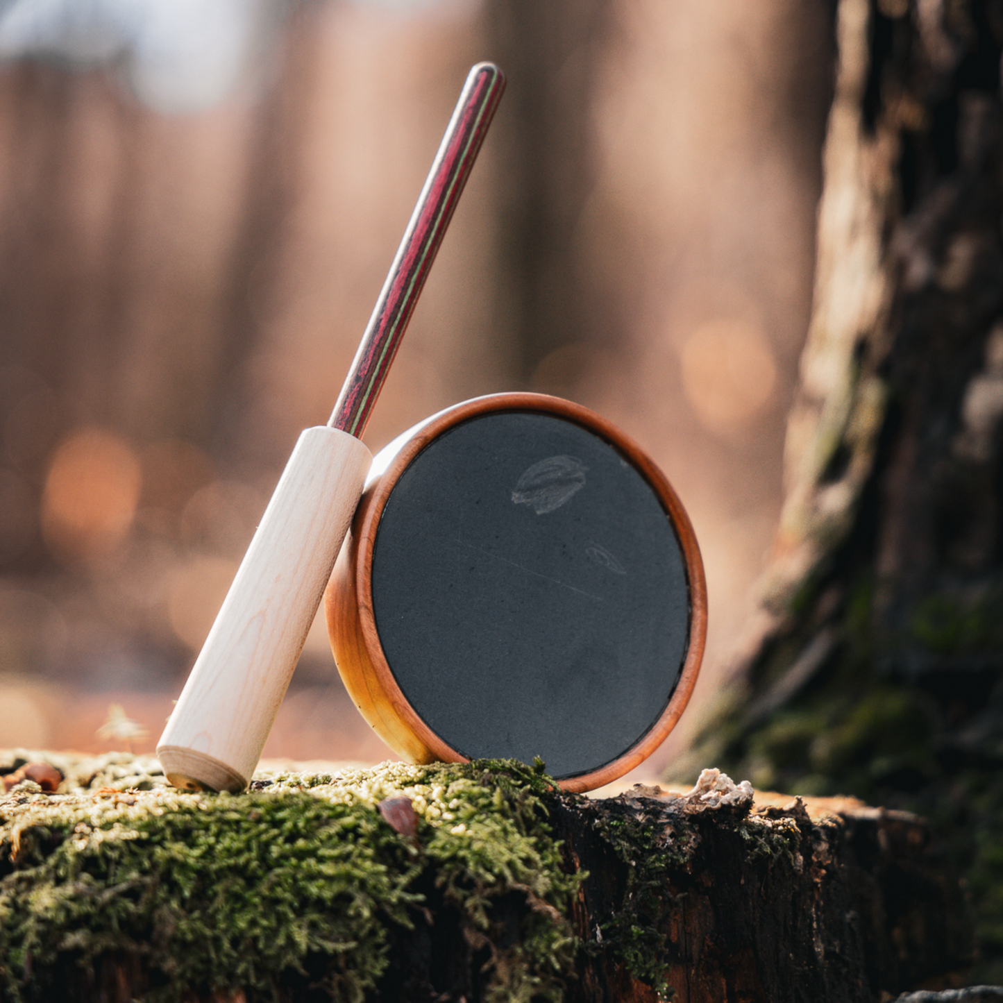 CHERRY/SLATE WITH DYMONDWOOD STRIKER