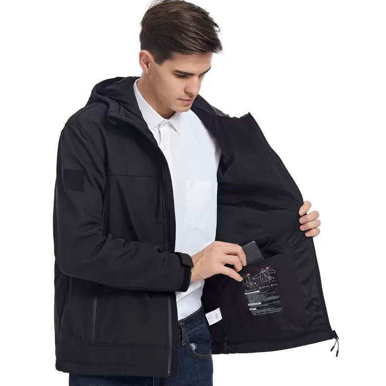 LITEGUEST 10-Zone Softshell Heated Jacket – USB Winter Jacket