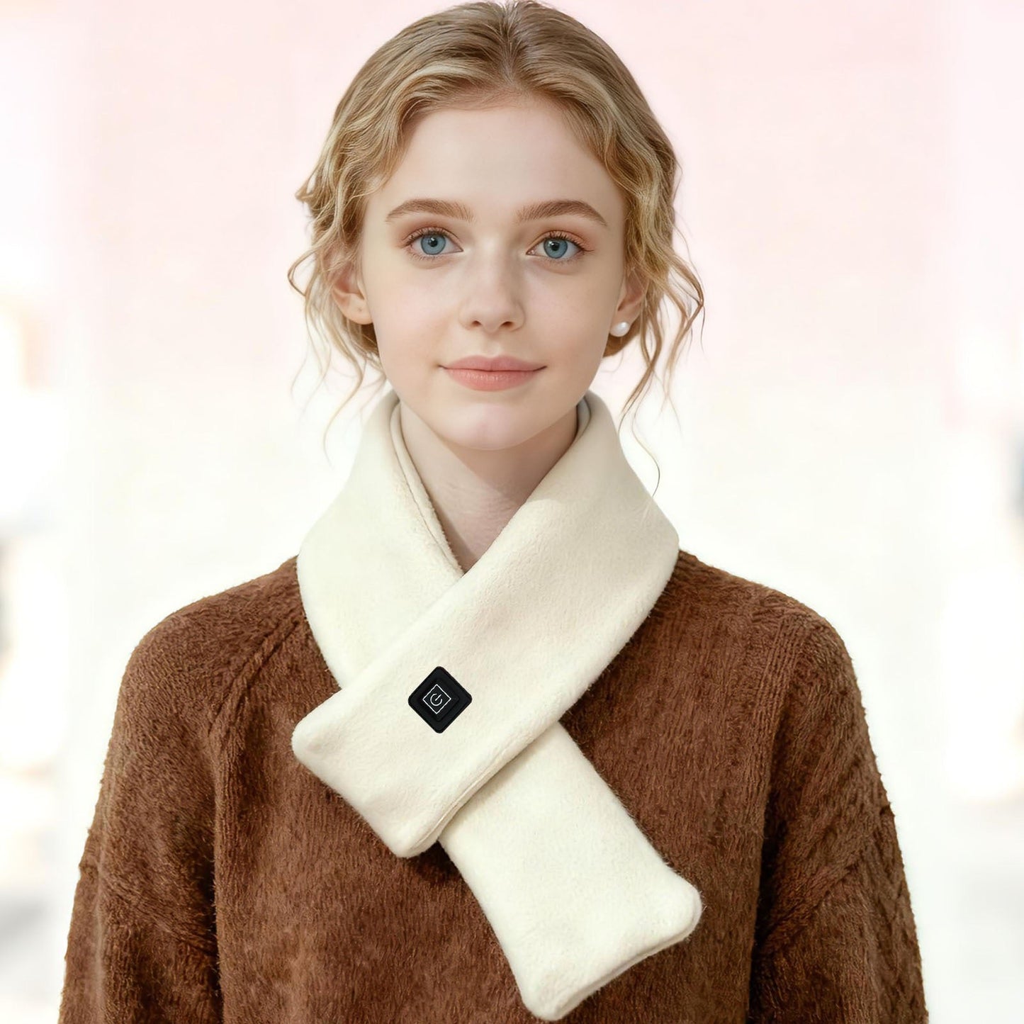 LITEGUEST USB Heated Neck Scarf – Winter Outdoor & Travel Comfort