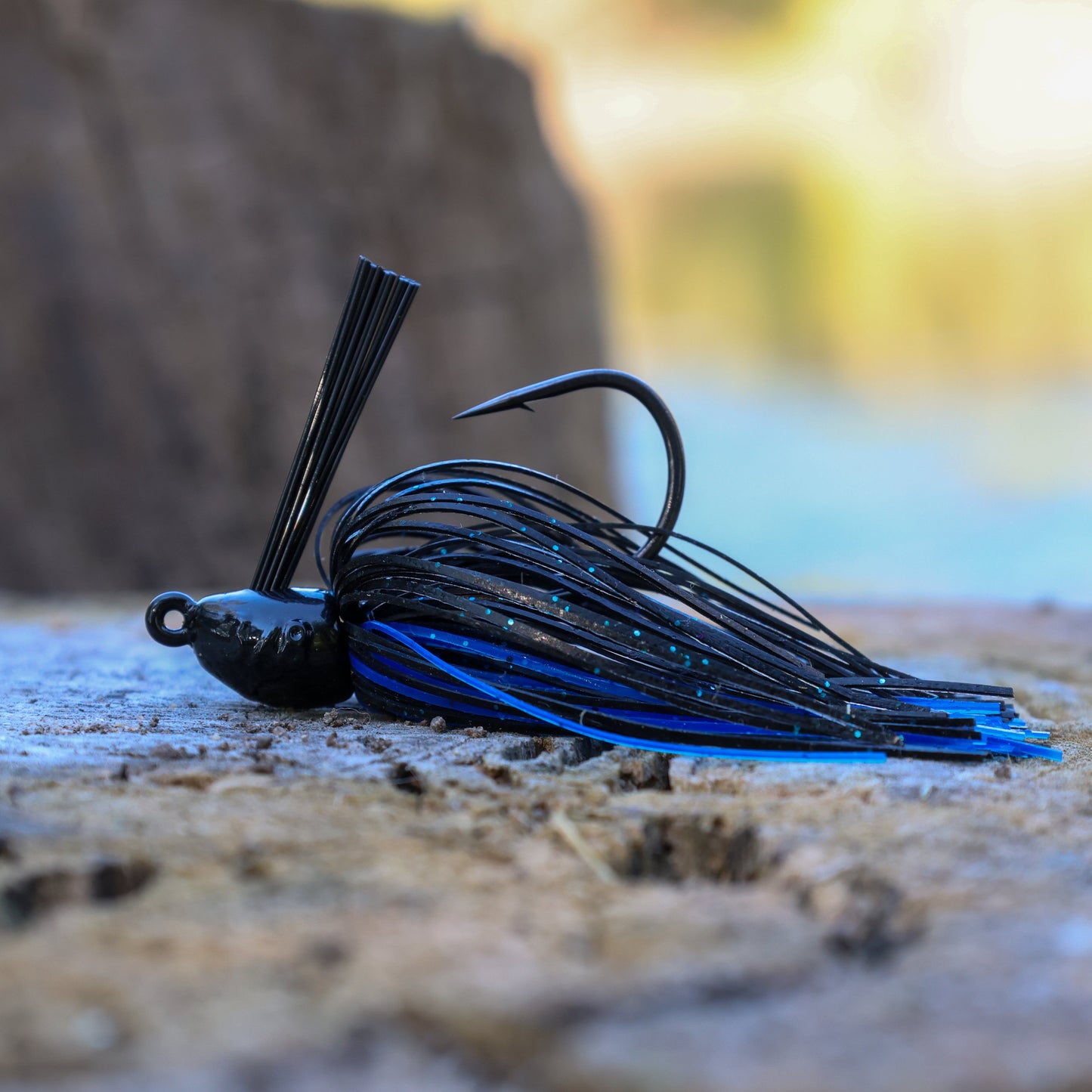 Reaction Tackle Lead Swim Jigs – Premium Weedless Bass Fishing Lures- 3 Pack - New