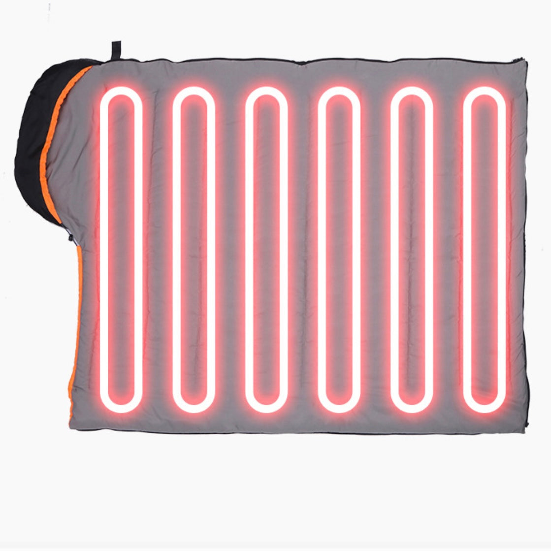 LITEGUEST Winter Heated Single Sleeping Bag – USB Warmth for Camping