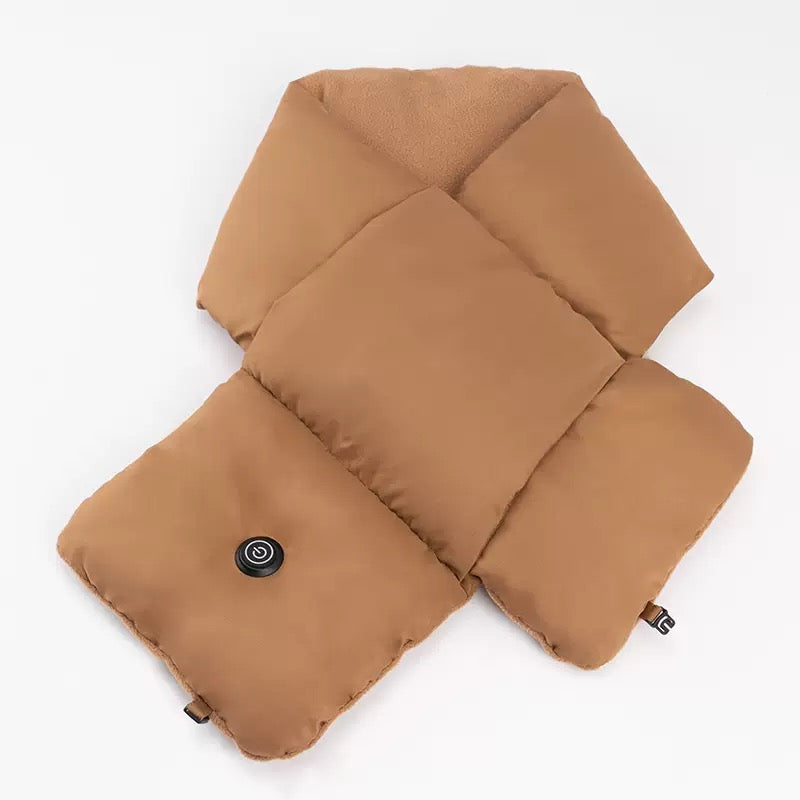 LITEGUEST USB Heated Neck Scarf – Winter Outdoor & Travel Comfort