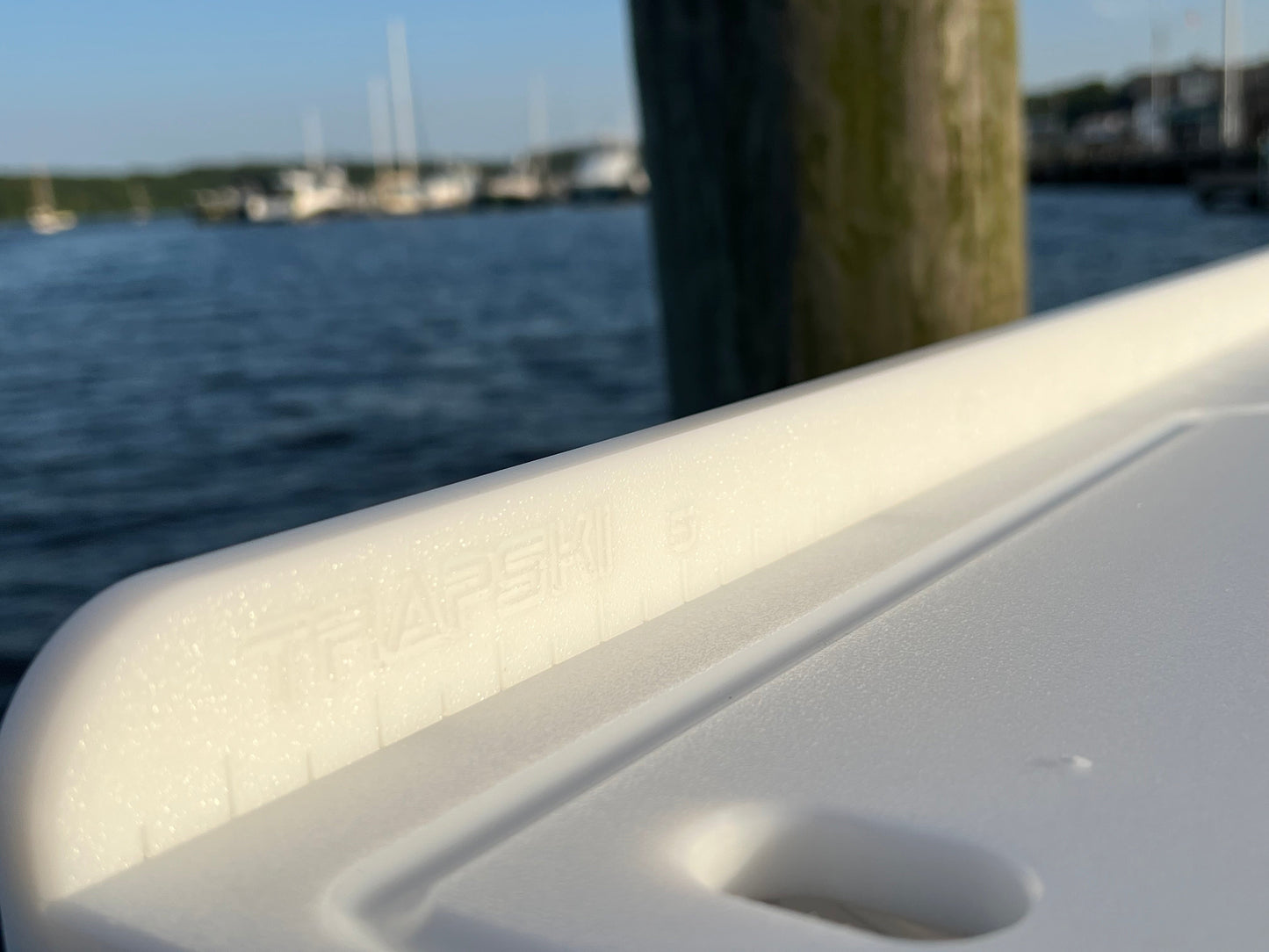 Made in the USA | Premium Double Bucket 33" Raised Fillet Table Cutting Board