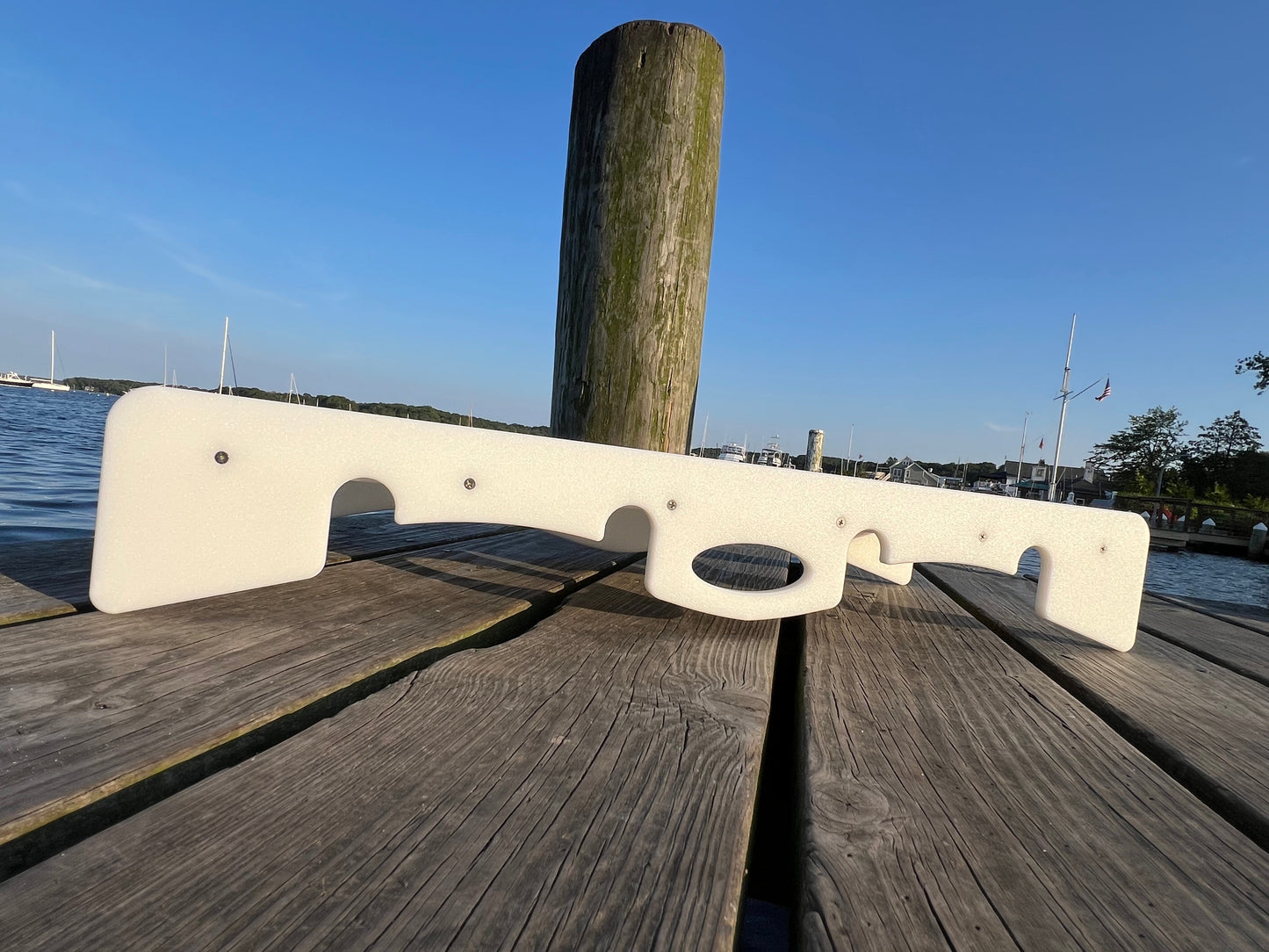 Made in the USA | Premium Double Bucket 33" Raised Fillet Table Cutting Board